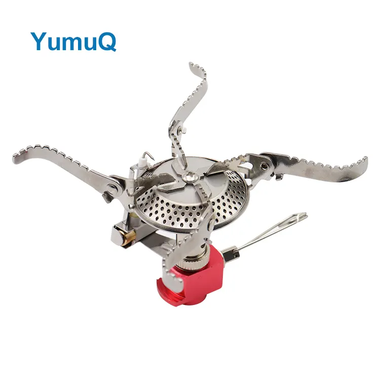 YumuQ 3000W Portable Mini Lightweight Backpacking And Camping Stove Butane Cooking For Outdoor Hiking Climbing