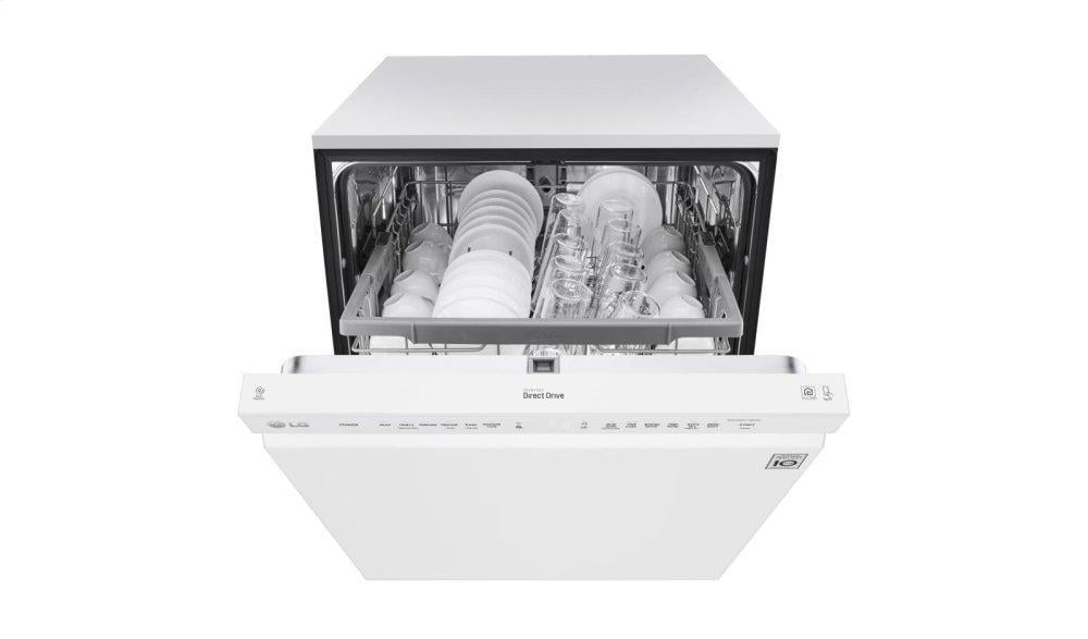 Lg LDF5545WW Front Control Dishwasher With Quadwash™ And Easyrack™ Plus