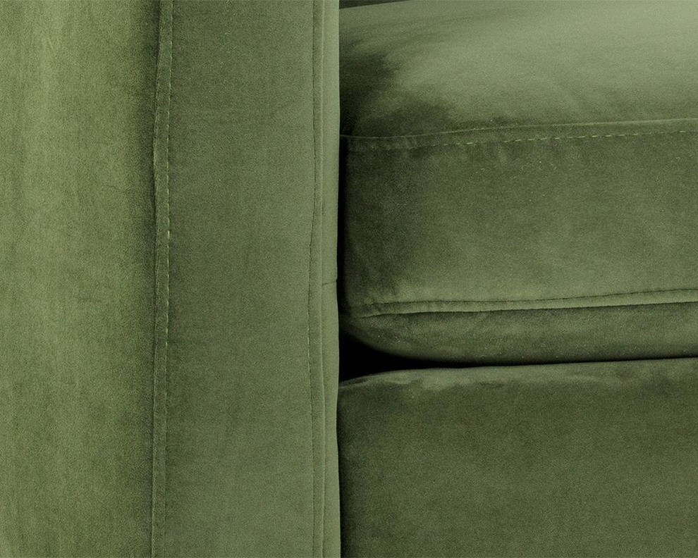 Cruz Armchair   Moss Green   Midcentury   Armchairs And Accent Chairs   by Virgil Stanis Design  Houzz