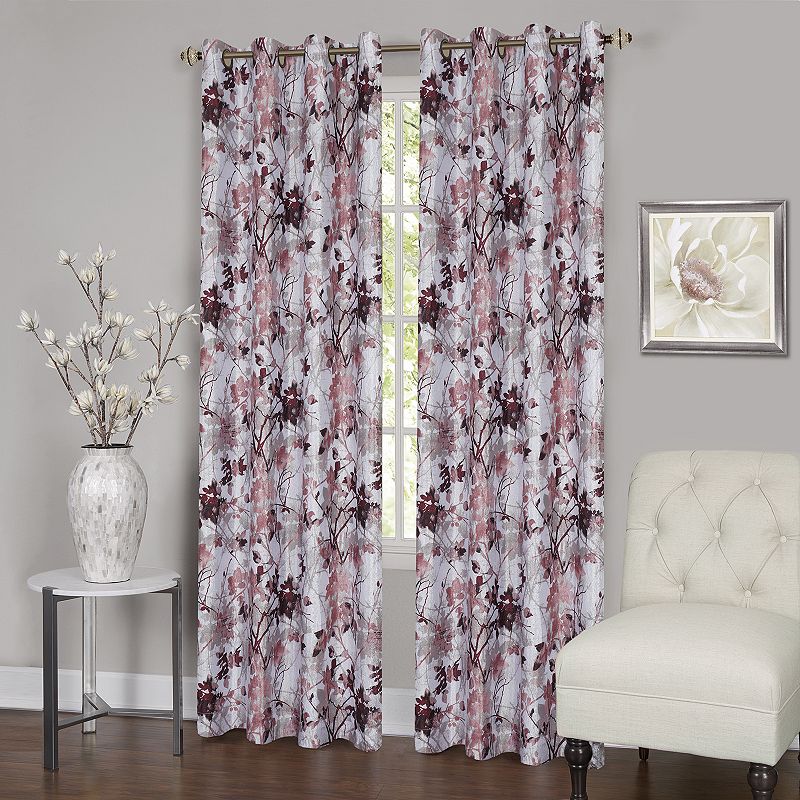 Achim Blackout 1-Panel Tranquil Window Curtain