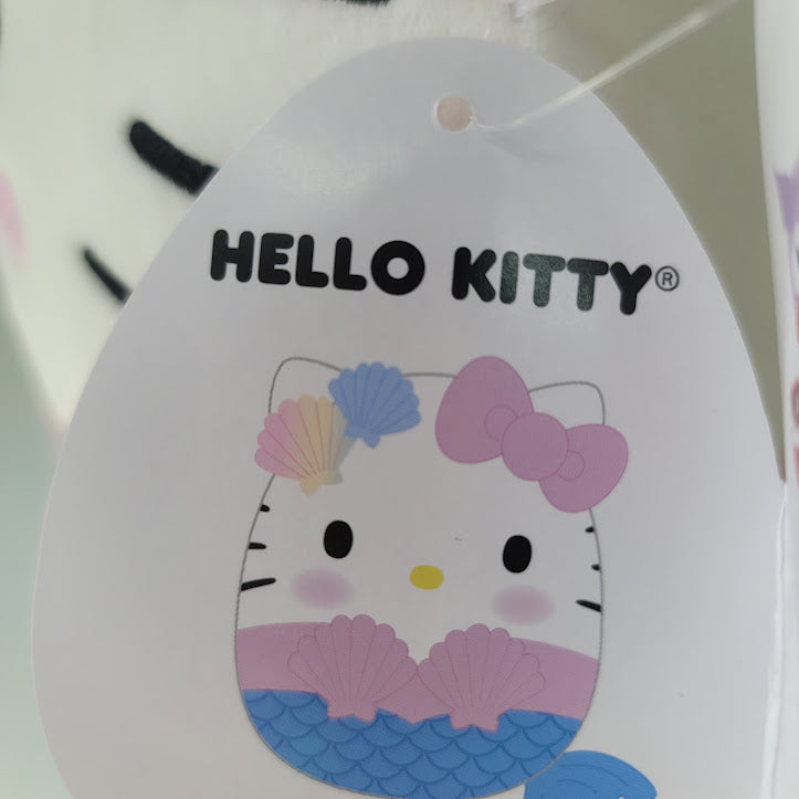 Squishmallows Official Kellytoys 8 Inch Mermaid Hello Kitty Summer Edition Super Soft Plush Stuffed Toy