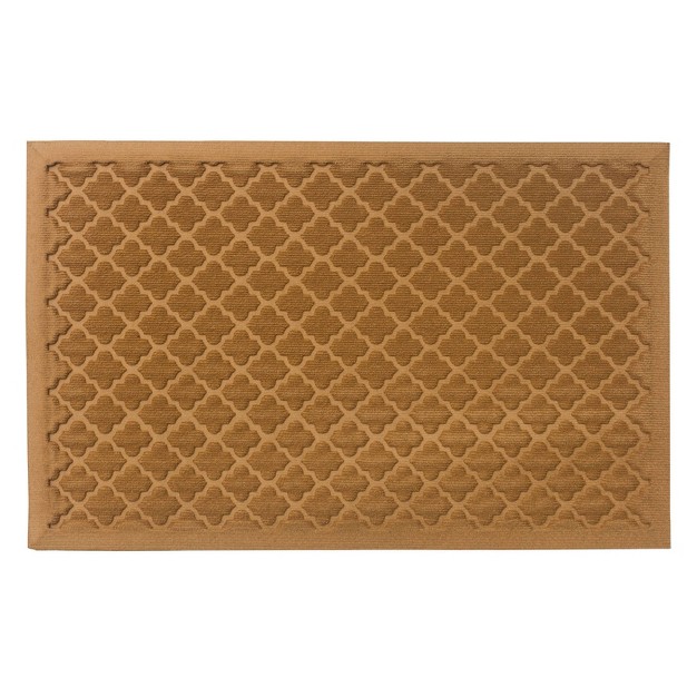 X 2 x27 9 quot Annalise Indoor outdoor Doormat Tan Entryways