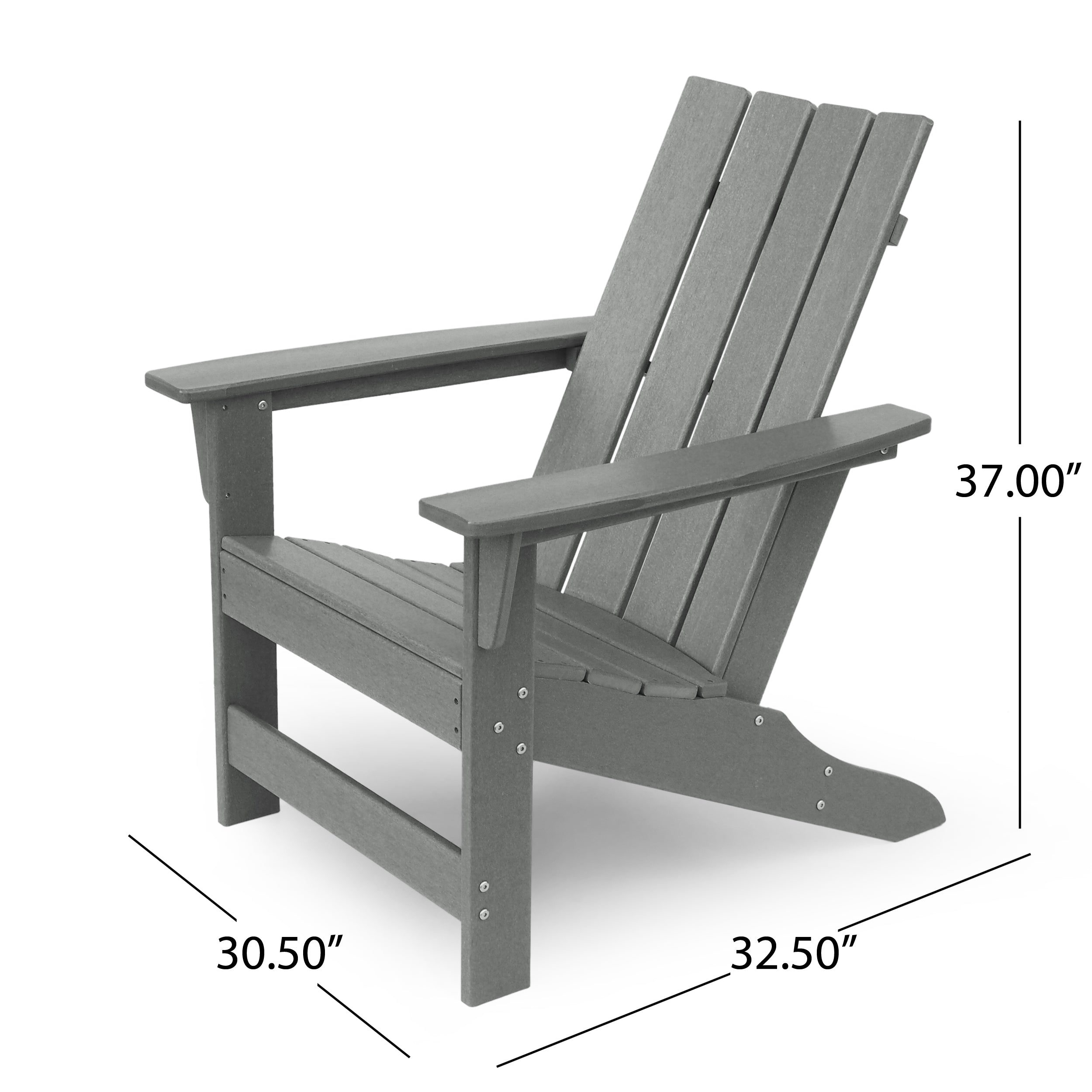 Panagiota Outdoor Resin Adirondack Chair