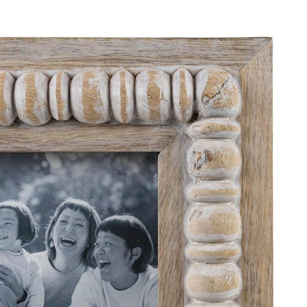 Multi Bead 4x6 Wood Photo Frame Foreside Home amp Garden