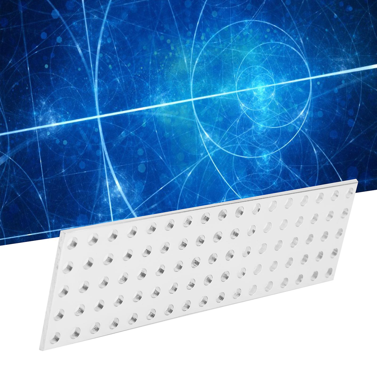 Aluminum Grid Plates Simple Mesh Orifice Board 311600400136 5 X 17 Holes 40 X 136mm