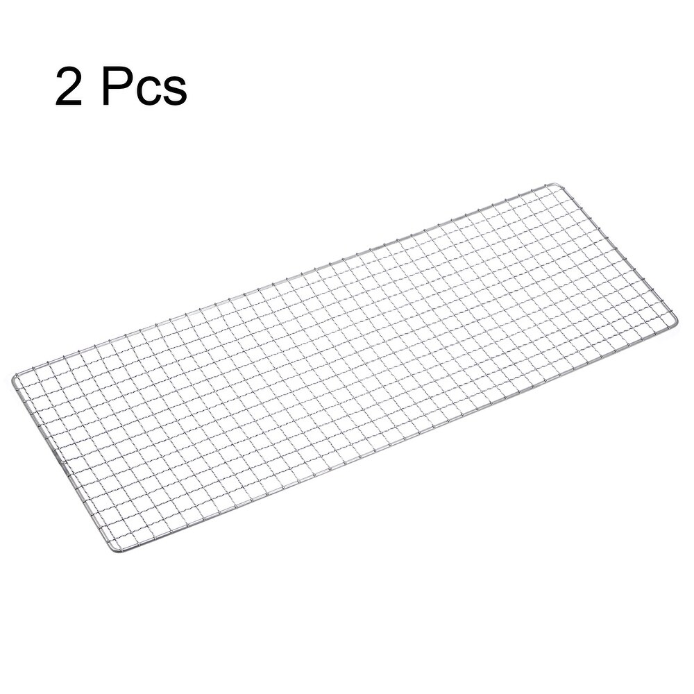 2pcs Square BBQ Grill Net 19.7\