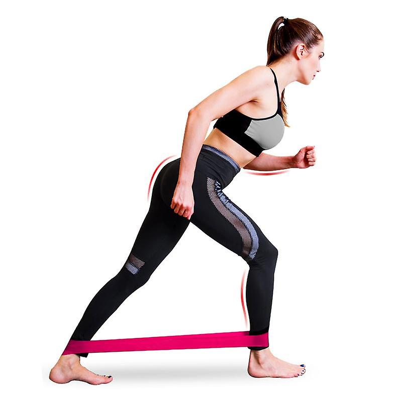 5Pcs Gradient Resistance Bands Home Fitness Exercise Workout Equipment