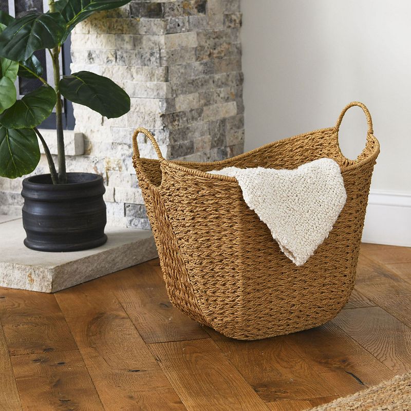 Household Essentials Tall Scoop Basket