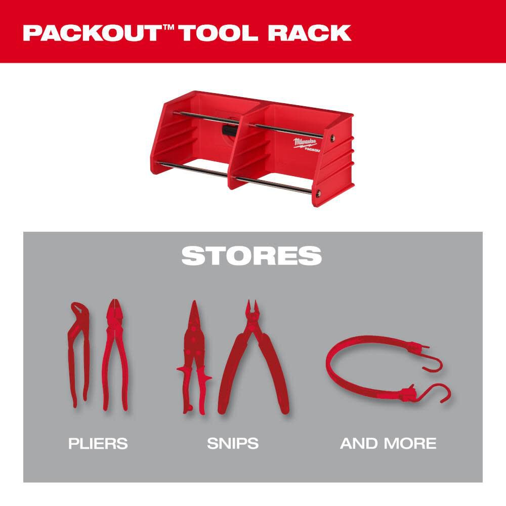 Milwaukee PACKOUT Tool Rack 48-22-8340 from Milwaukee