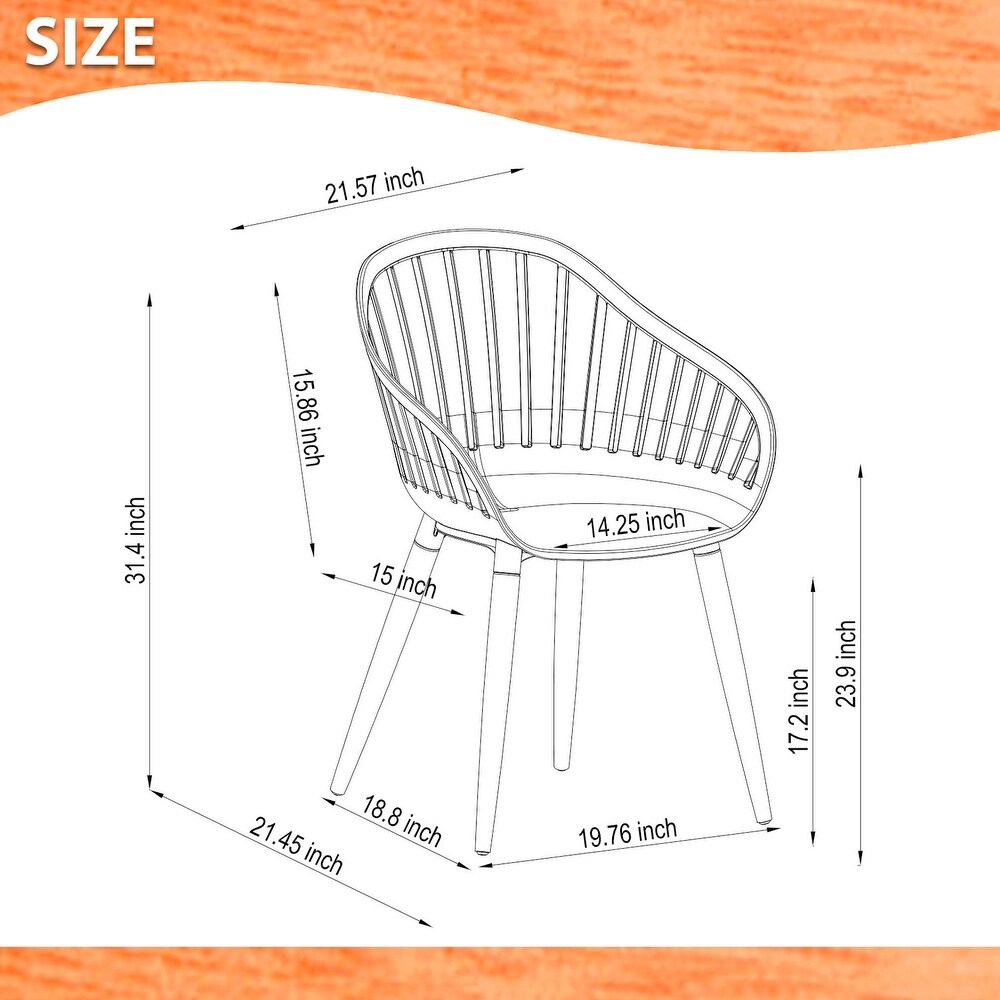 Amazonia Collins FSC Certified Teak Outdoor Patio Dining Set