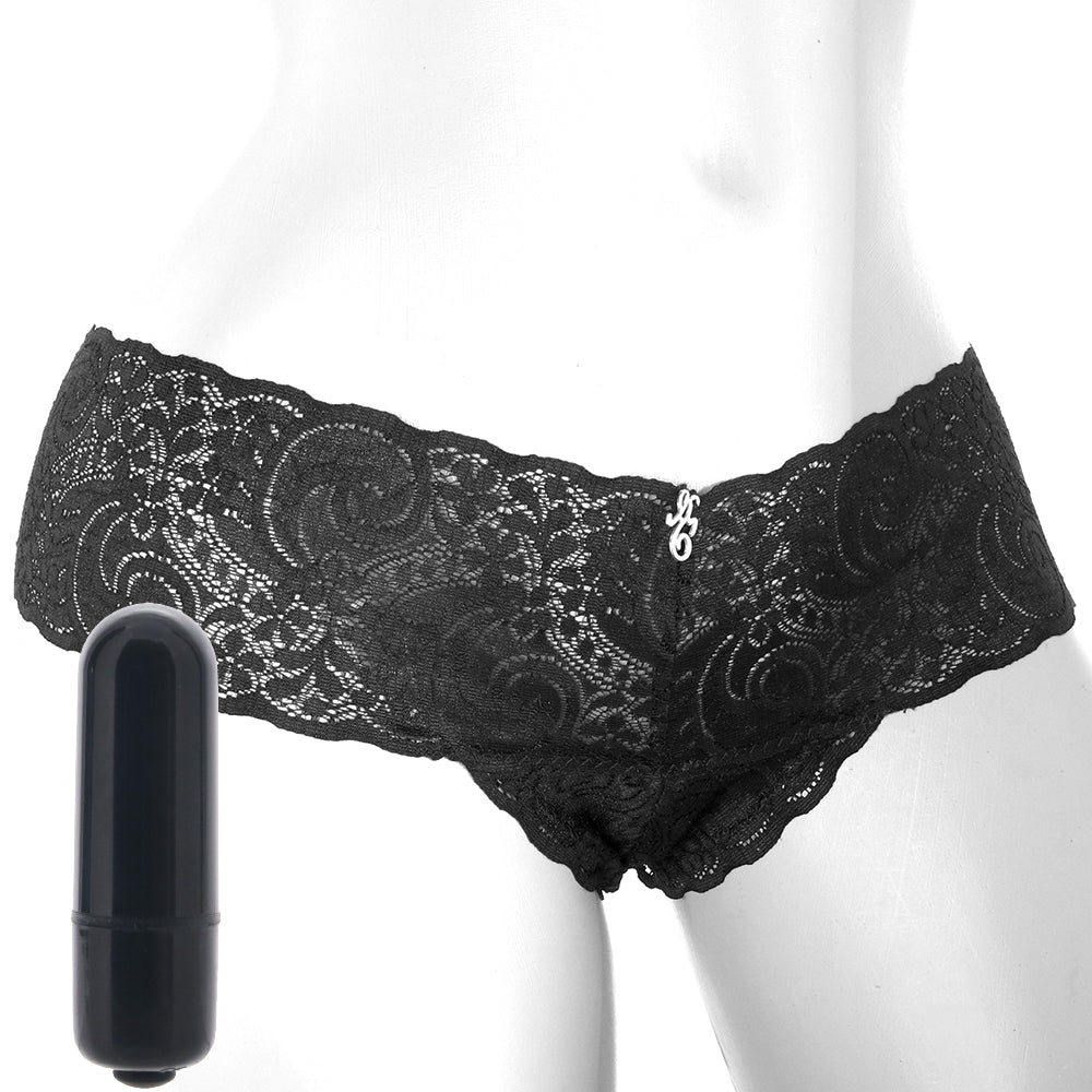 Vibrating Panties with Hidden Vibe Pocket /M