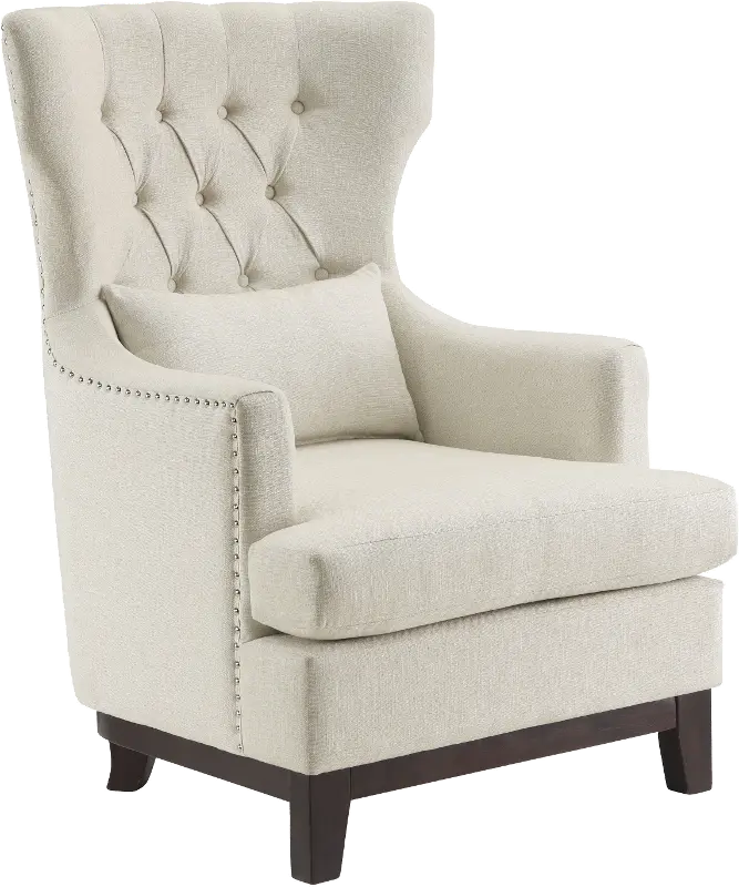 Adriano Beige Accent Chair