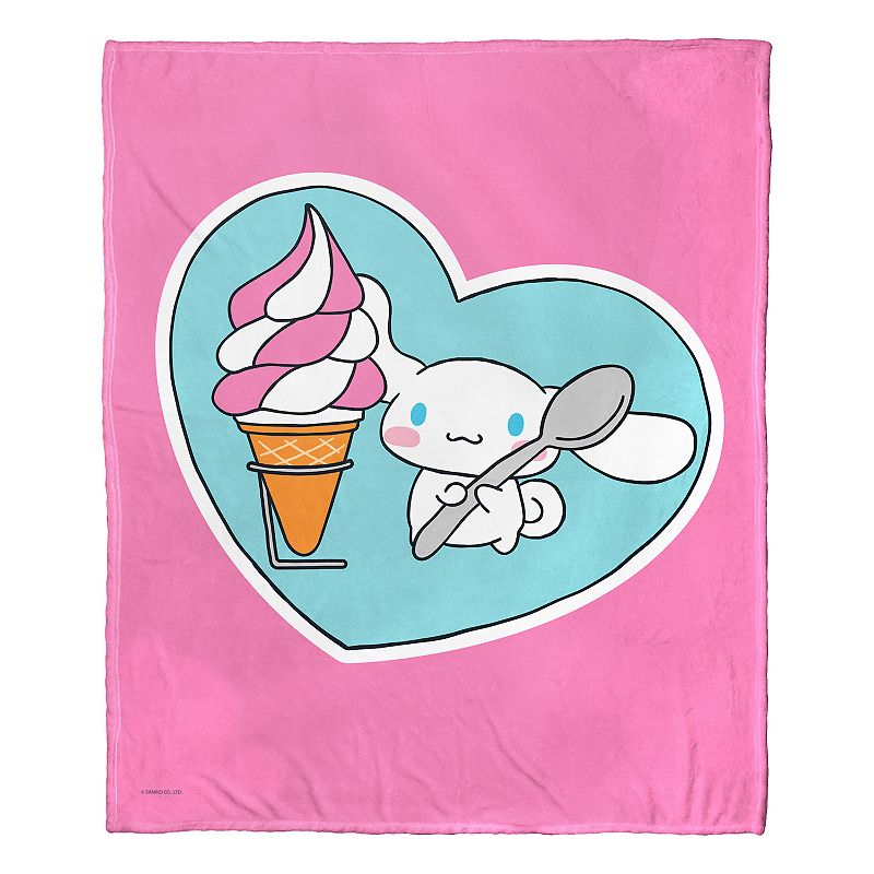 Cinnamoroll Cinnamon Swirl Throw Blanket