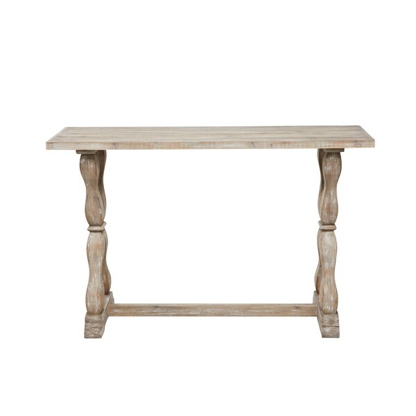 Brown Wood Farmhouse Console Table - 48 x 16 x 32