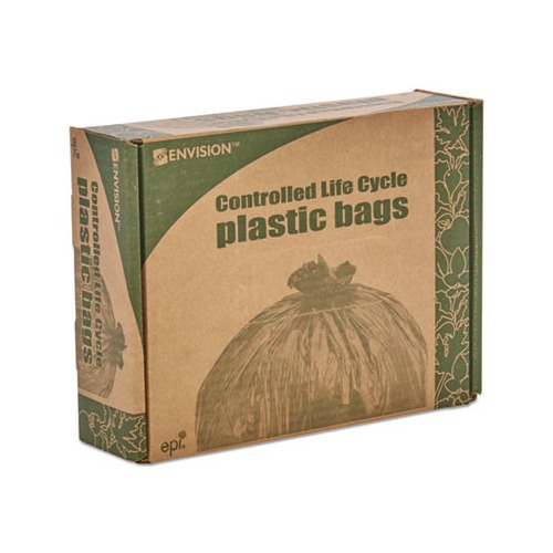 Stout By Envision Controlled LifeCycle Plastic Trash Bags  STOG3344B11