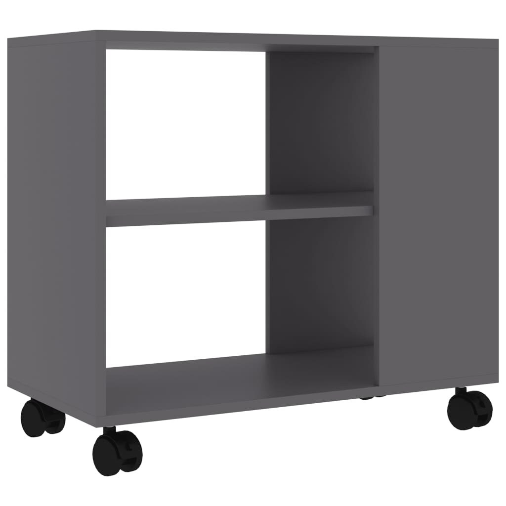 vidaXL Side Table Gray 27.6