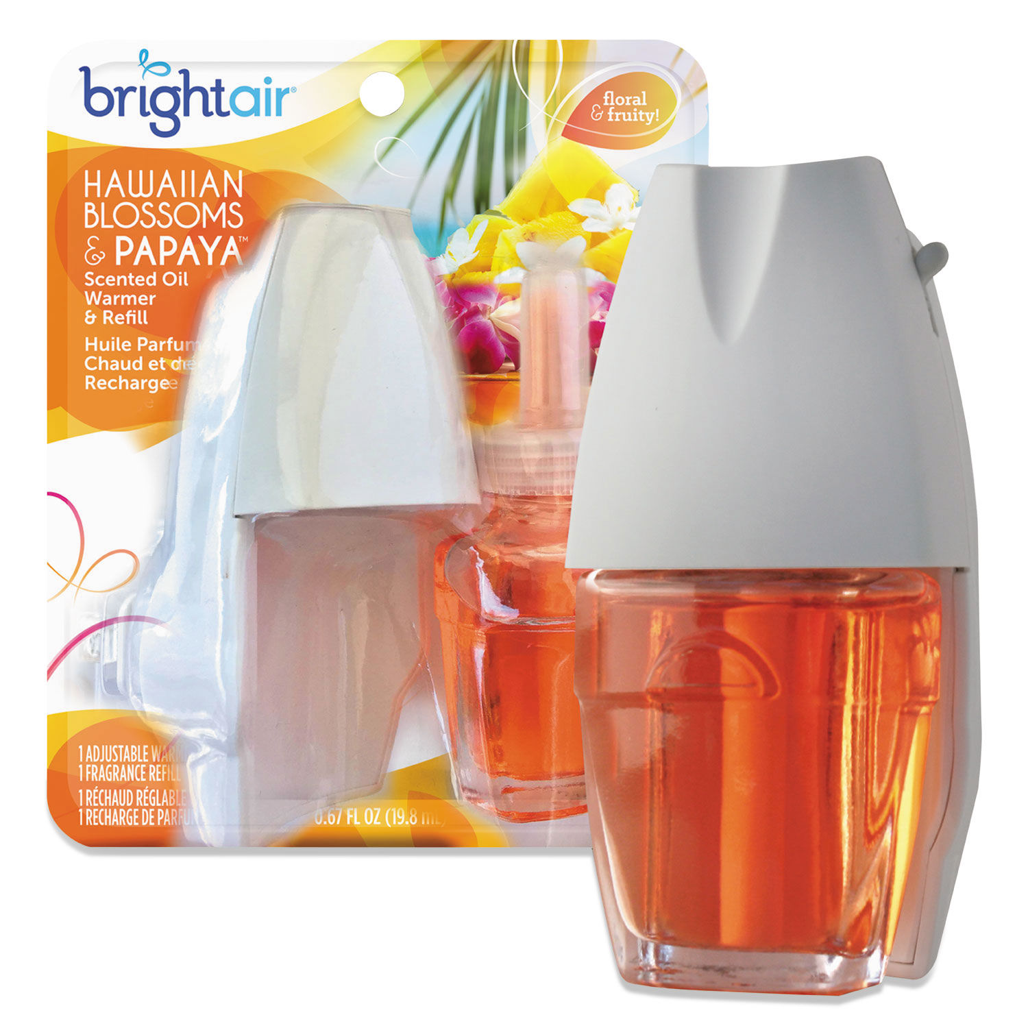 Electric Scented Oil Air Freshener Warmer and Refill Combo by BRIGHT Airandreg; BRI900254