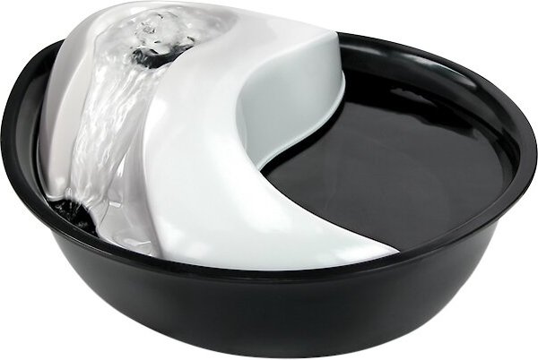 Pioneer Pet Plastic Dog and Cat Fountain Raindrop Design， 60-oz