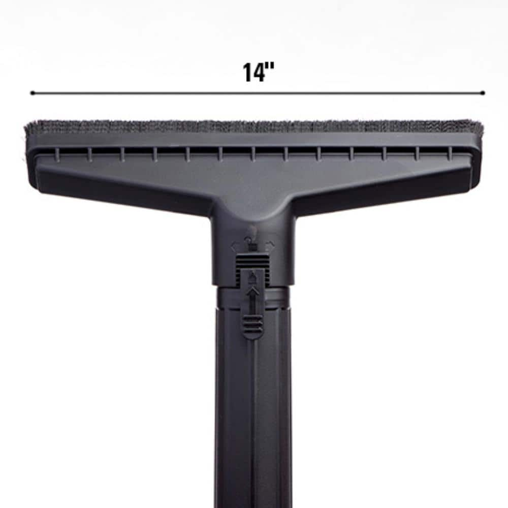 RIDGID 2-1/2 in. Locking Floor Brush Accessory for RIDGID Wet/Dry Shop Vacuums LA2514