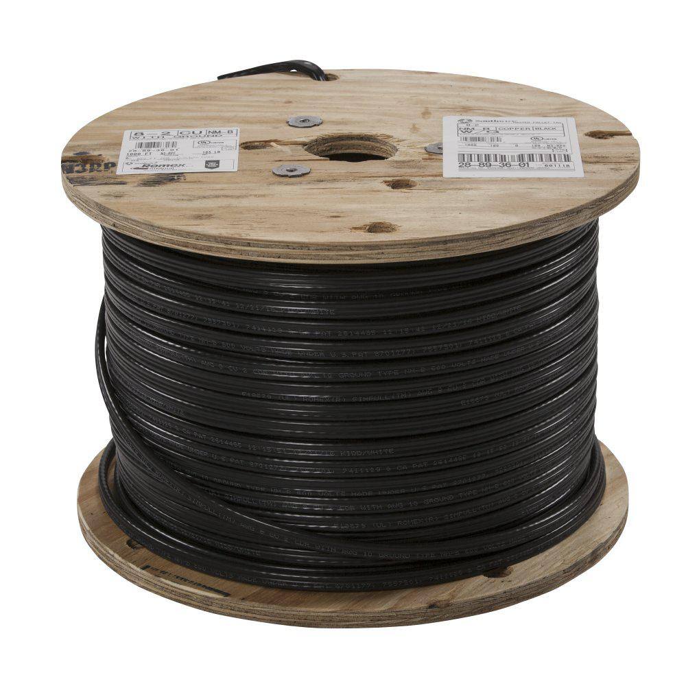 Southwire (By-the-Foot) 82 Stranded Romex SIMpull CU NM-B WG Wire 28893699