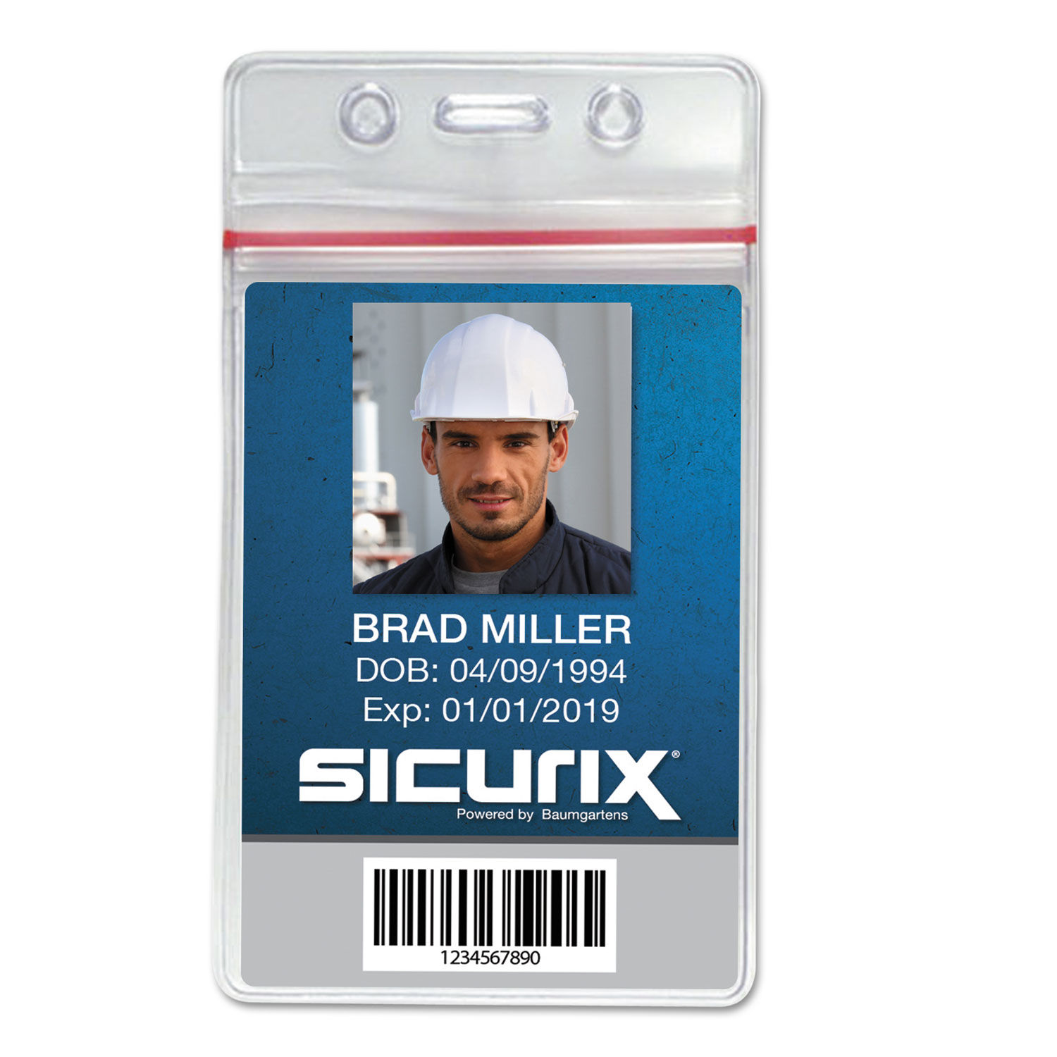 Sealable Cardholder by SICURIXandreg; BAU47840