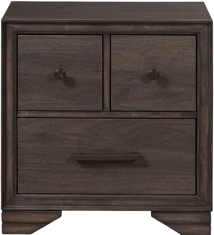 Granite Falls Brown Nightstand