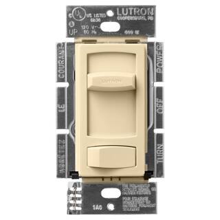 Lutron Skylark Contour Dimmer Switch with Preset for Incandescent Bulbs 600-Watt3-Way Ivory (CT-603P-IV) CT-603P-IV