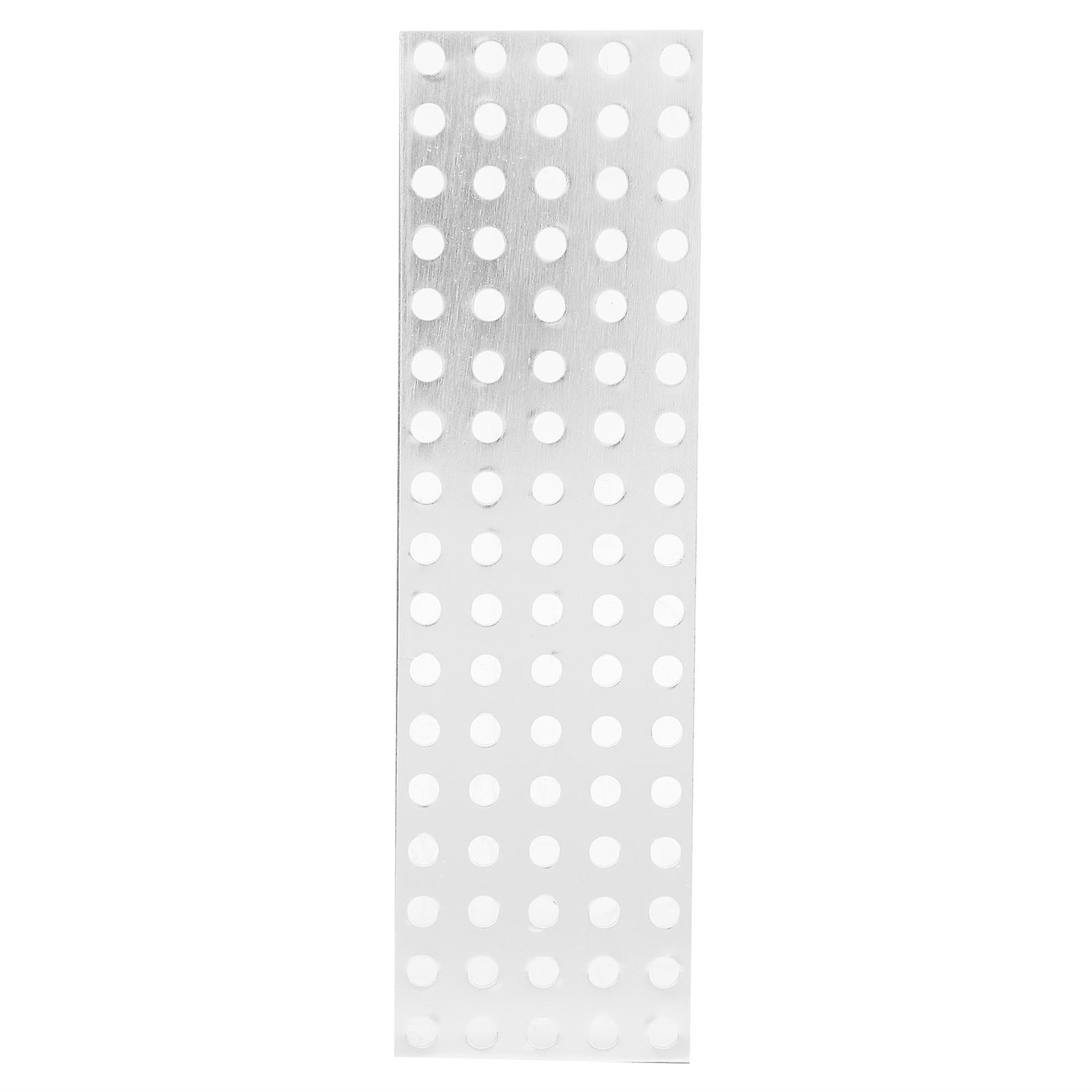 Aluminum Grid Plates Simple Mesh Orifice Board 311600400136 5 X 17 Holes 40 X 136mm