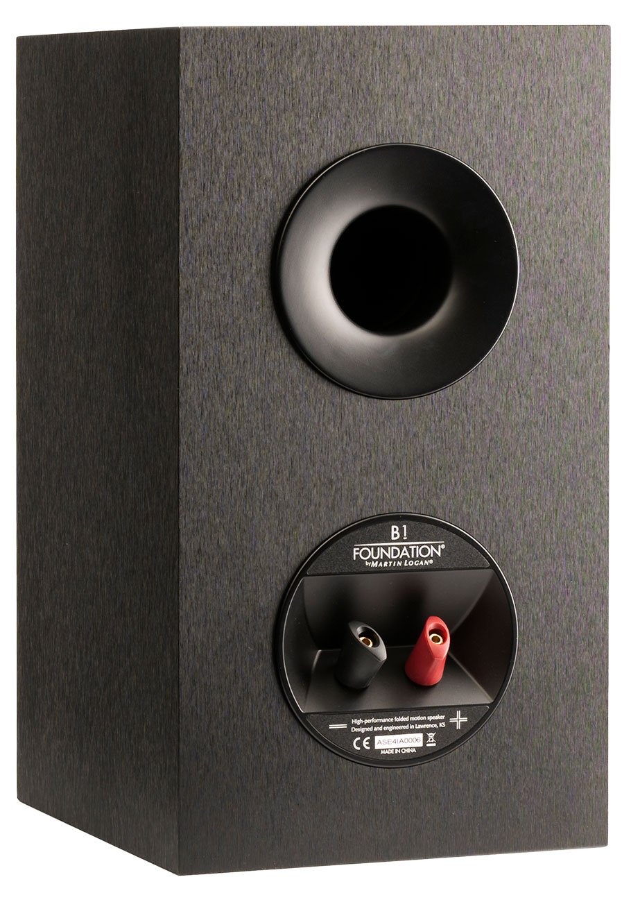 MartinLogan Motion Foundation B1 Bookshelf Speaker in Black (Each)