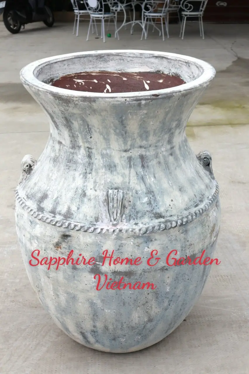 Large outdoor pot for plant Big Flower Ceramic Pots garden supplies vases flower pots Atlantis Pottery and Glazed