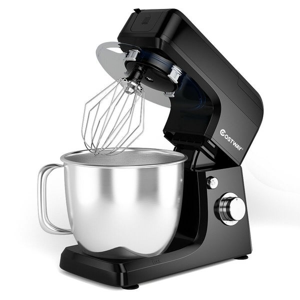 3-in-1 Multi-functional 6-speed Tilt-head Food Stand Mixer - 13.5