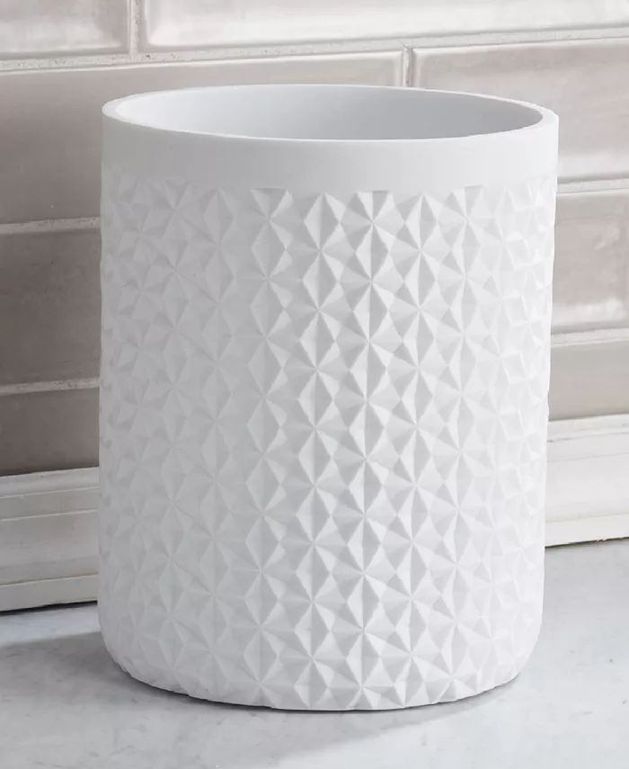 Roselli Trading Company Quilted Wastebasket