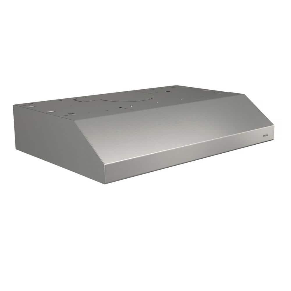 BroanNuTone Glacier 36 in 300 Max Blower CFM Convertible UnderCabinet Range Hood with Light in White ENERGY STAR