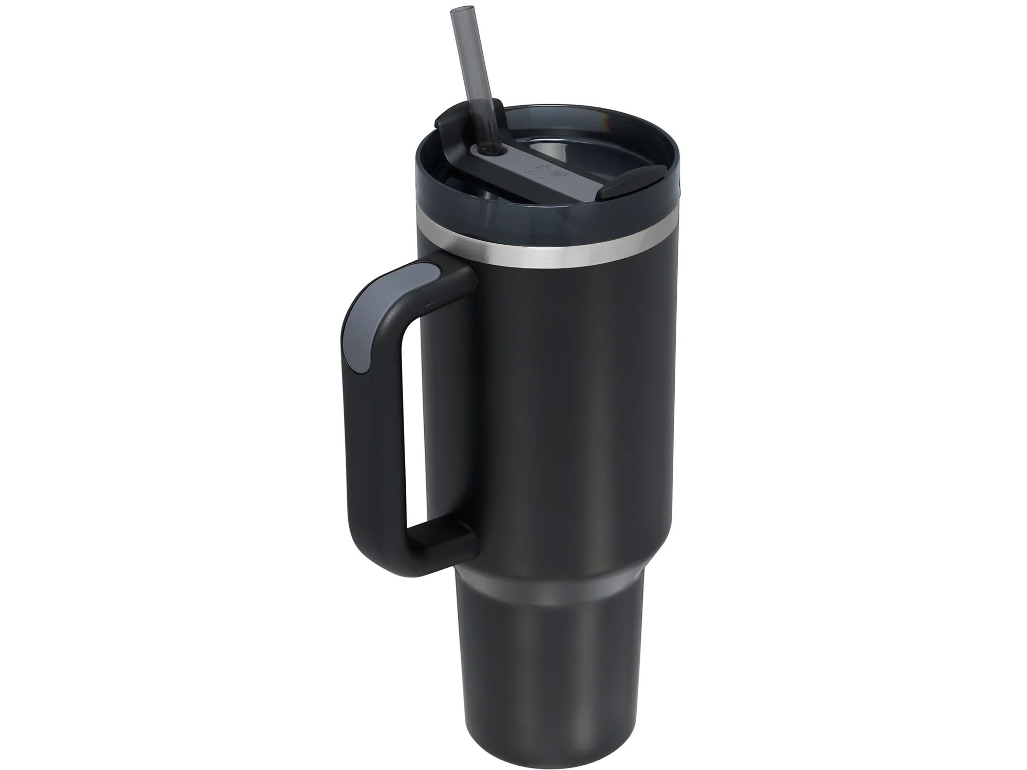 Stanley 40 oz. Quencher H2.0 FlowState Tumbler， Black Glow