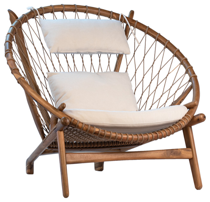 Biruta Occasional Chair   Tropical   Armchairs And Accent Chairs   by Marco Polo Imports  Houzz