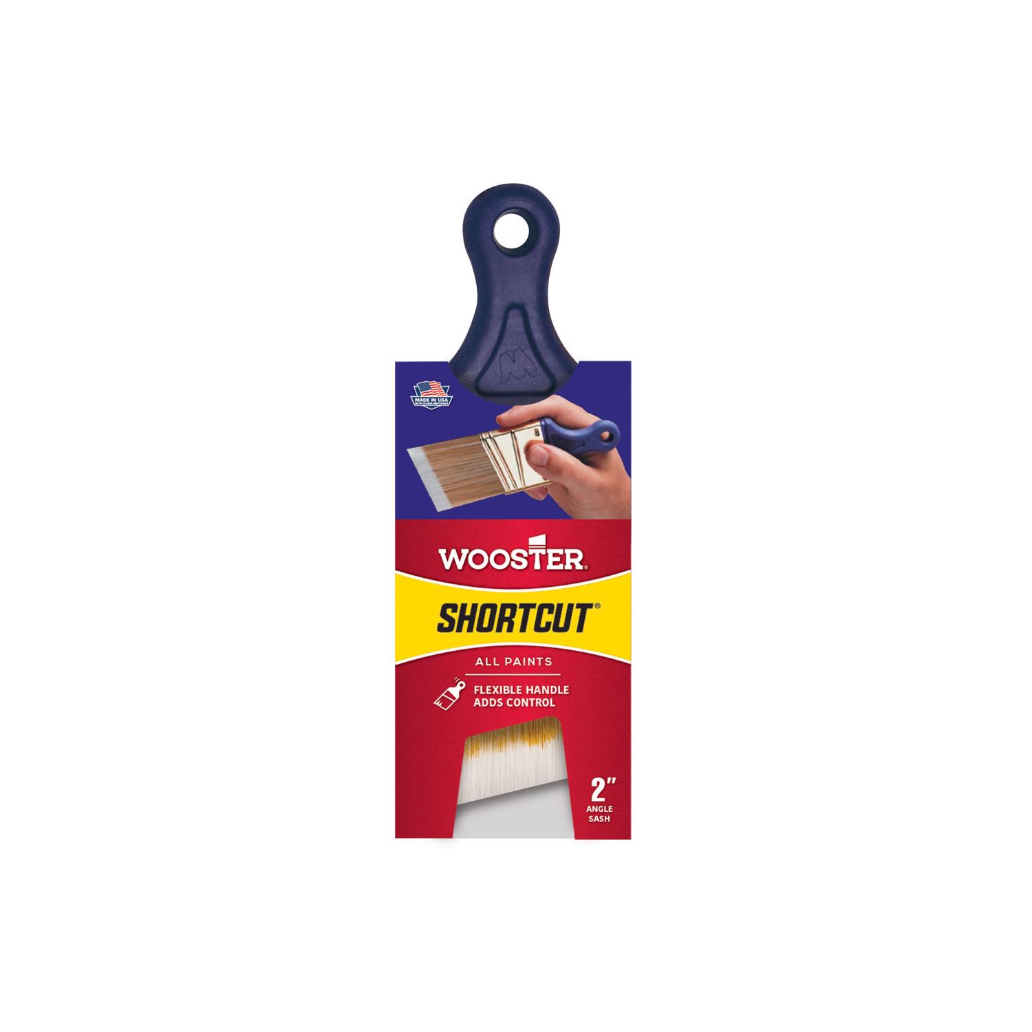 Wooster Shortcut 2 in. Angle Paint Brush