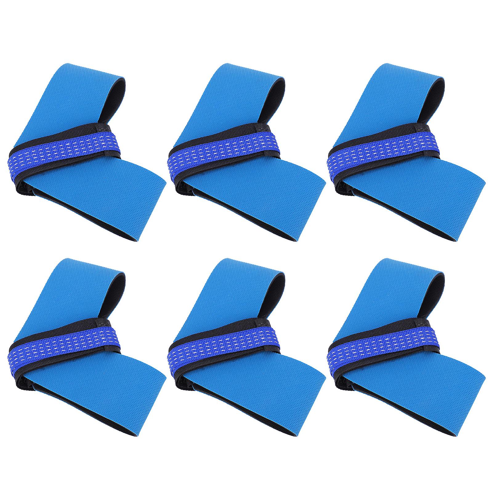 10pcs Antistatic Foot Strap Blue Synthetic Rubber Band Workshop Accessories Jwd001