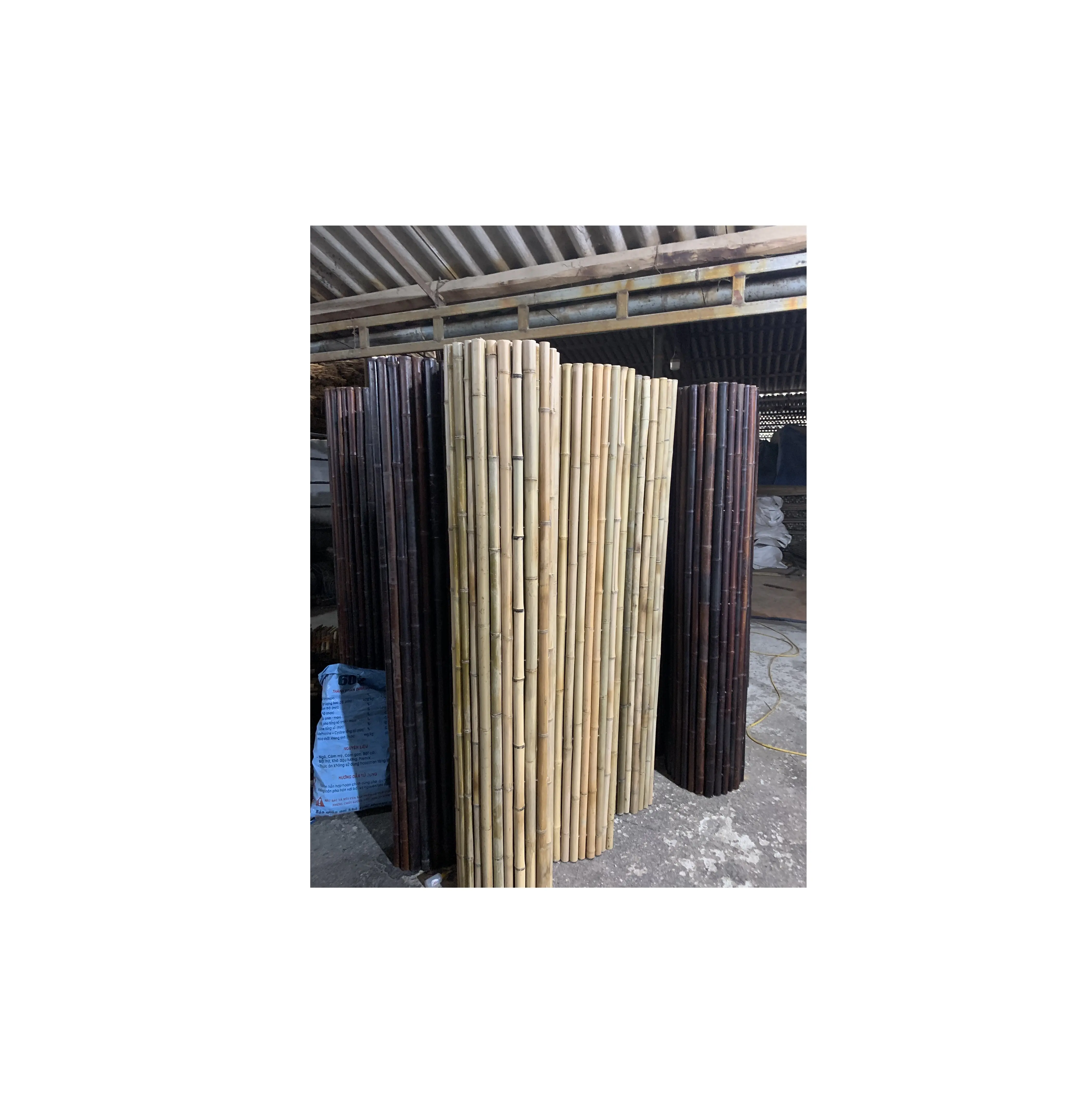 Wholesale Bamboo fencing roll for backyard   Natural Bamboo reed fence roll   Hot sale Flexible bamboo fence roll for garden