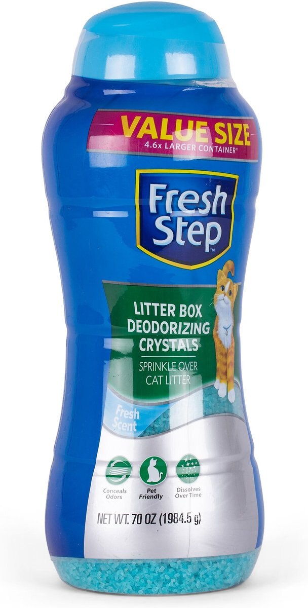 Fresh Step Fresh Scent Cat Litter Deodorizing Crystals