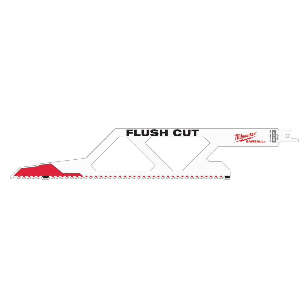 Milwaukee Flush Cut SAWZALL Blade 48-00-1600 from Milwaukee