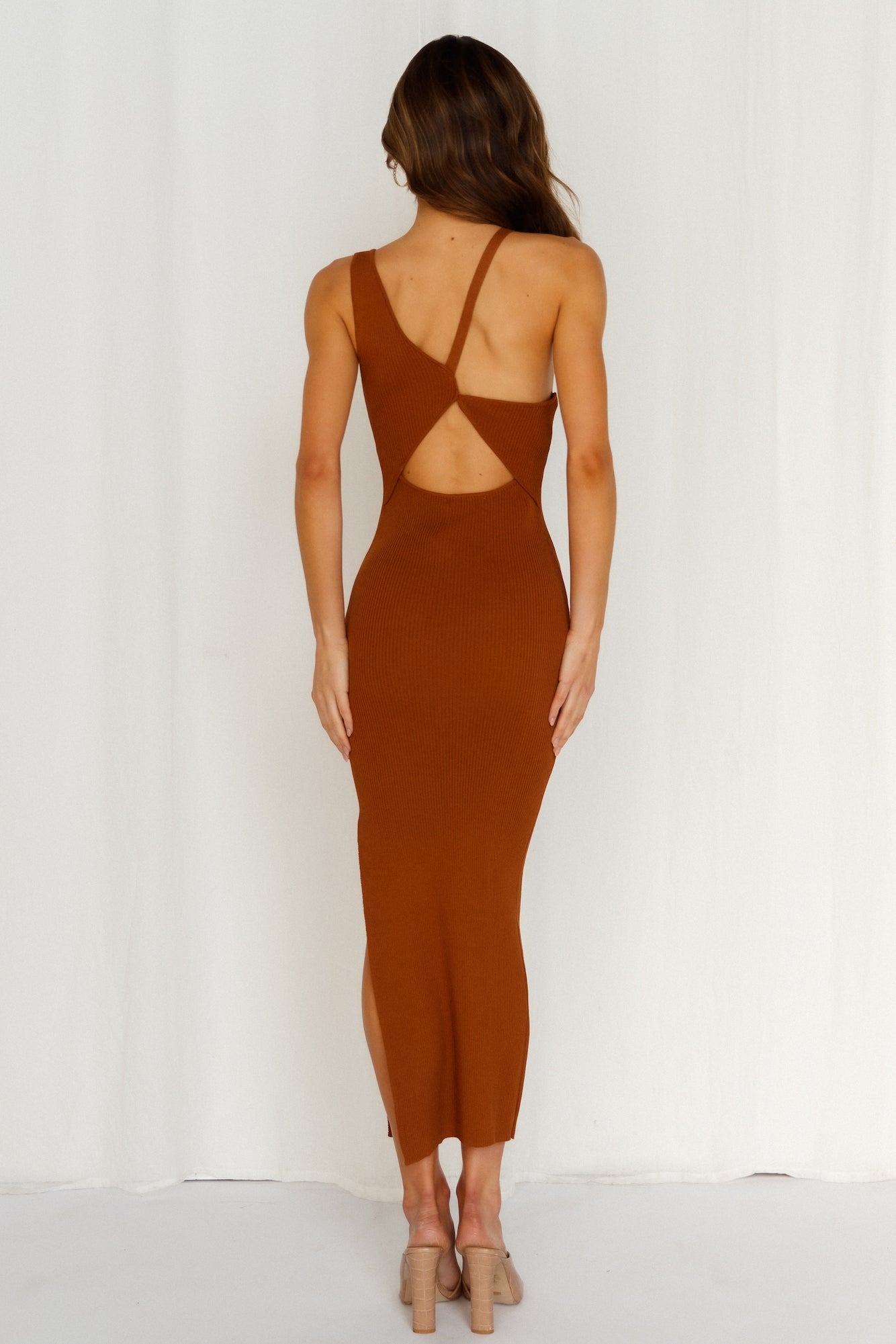 Airy Dreams Maxi Dress Brown