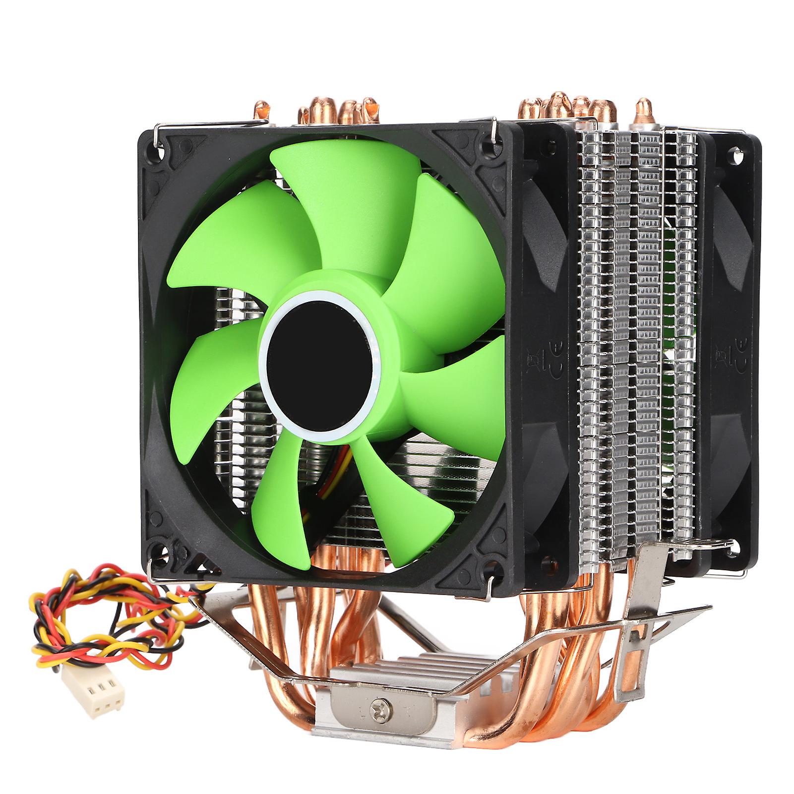 Cpu Cooler Direct Contact Technology Precise Airflow Low Noise Excellent Heat Dissipation Six Tubes Cpu Fan For Celeronpdual Fan