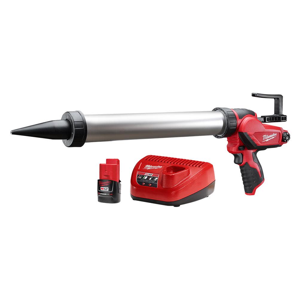 Milwaukee M12 Sausage Caulk Gun Kit 2442-21 from Milwaukee