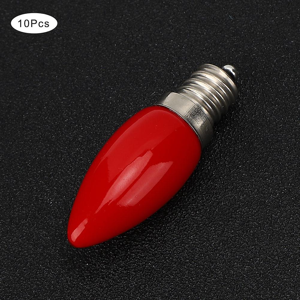 10pcs Mini E12 Led Light Bulb 1.5w Ac 230v For Home Cabinet Hotel Lighting