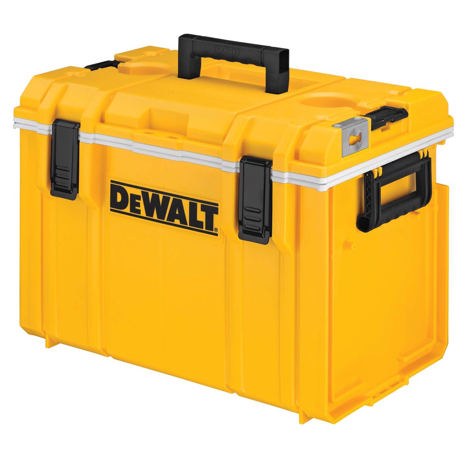 DW ToughSystem Black/Yellow 88 lb Cooler