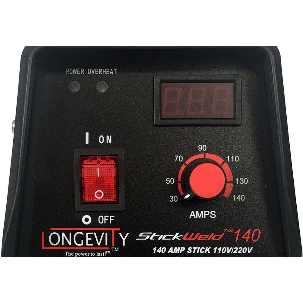 Longevity Stickweld 140-Stick Welder with a 60% Duty Cycle 880306