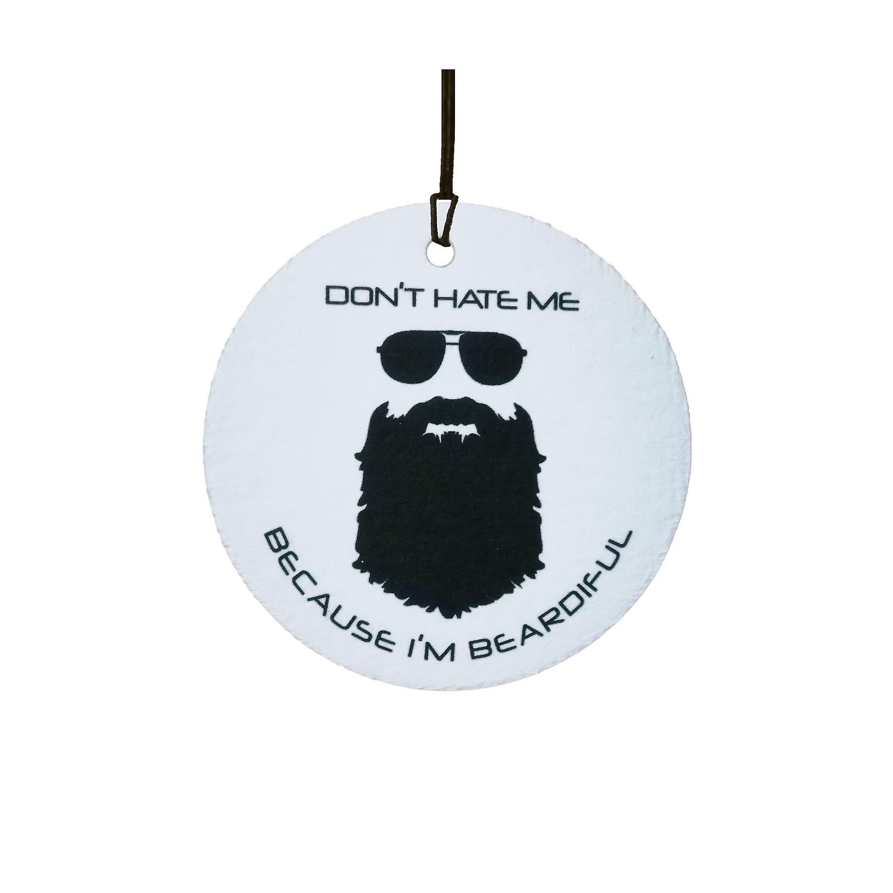 Beardiful - Black Car Air Freshener