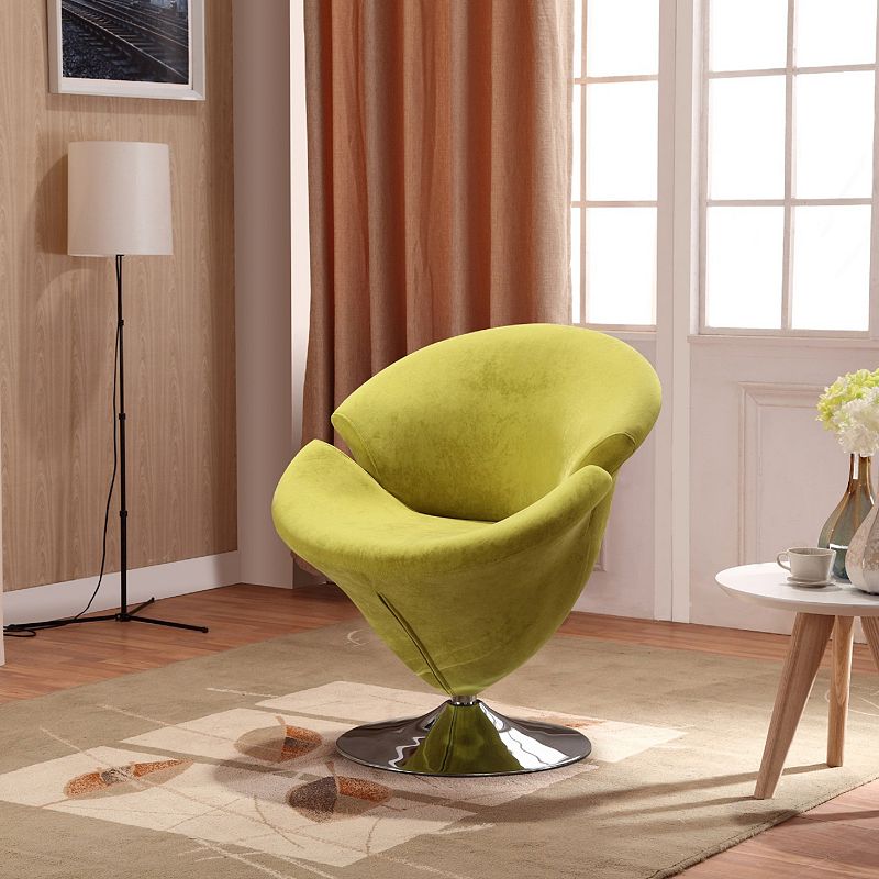 MANHATTAN COMFORT Tulip Swivel Accent Chair