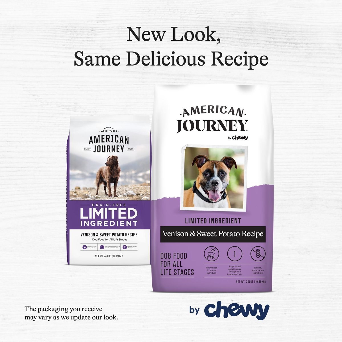 American Journey Limited Ingredient Venison and Sweet Potato Recipe Grain-Free Dry Dog Food