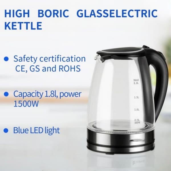 1500W 1.8L Electric Tea Kettle